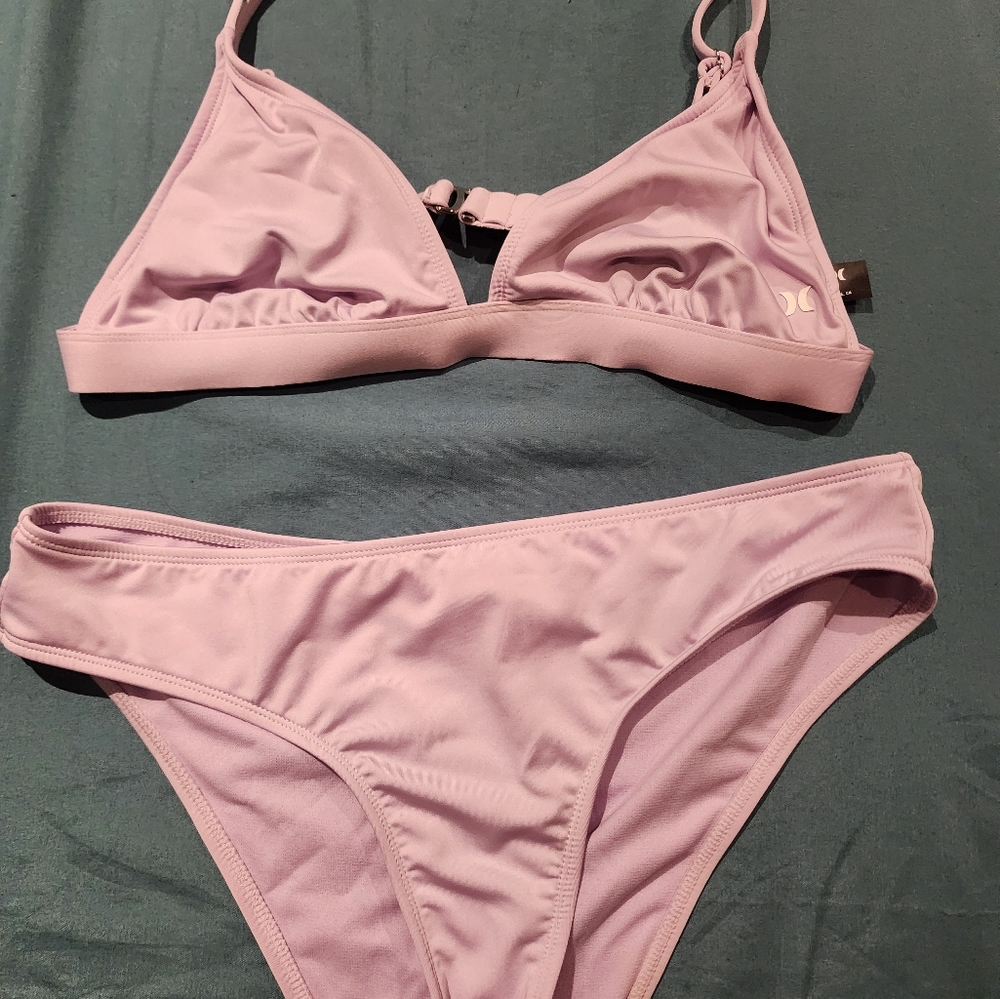 Lilac colored Hurley bikini